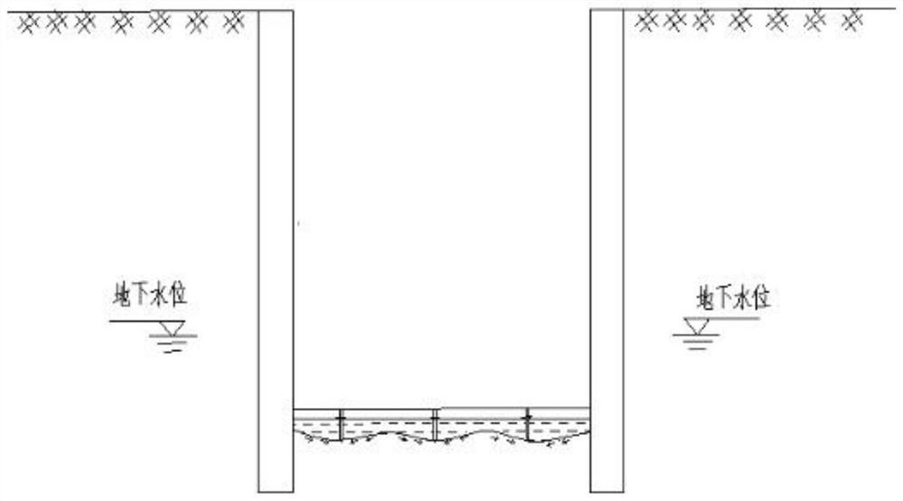 Foundation pit dewatering and drainage method for reducing influence on surrounding buildings