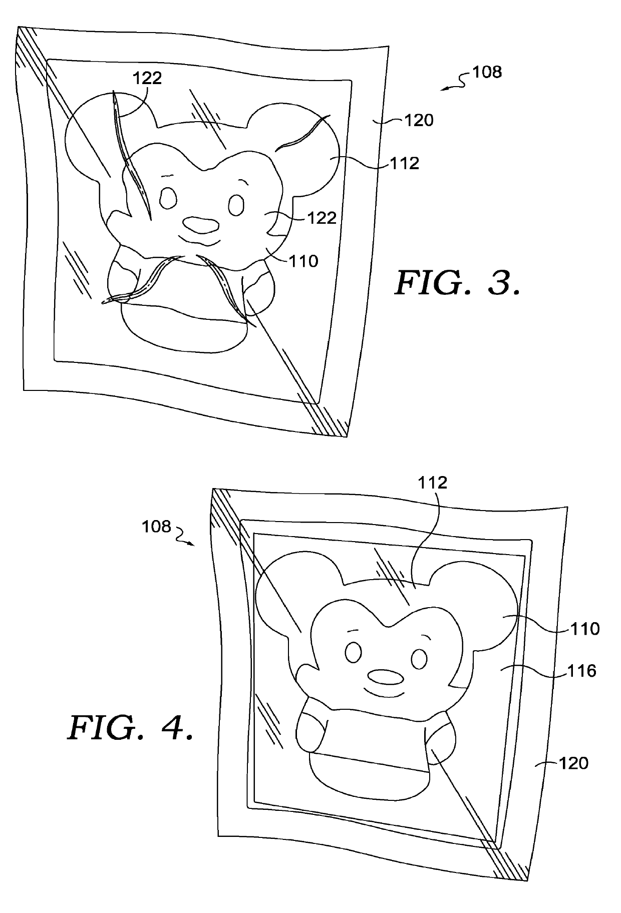 Greeting Card Having Compressed Object Therein and Method of Selectively Controlling Deformation Thereof