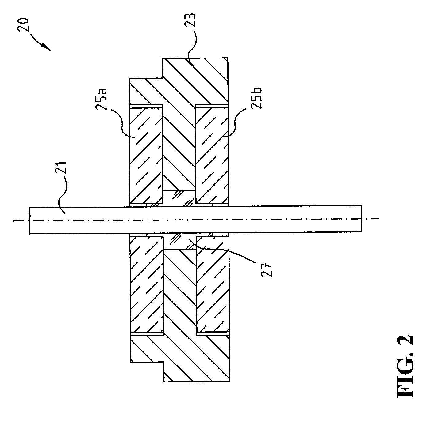 Electrical feedthrough of a capacitor for medical implants and method for the production and use thereof