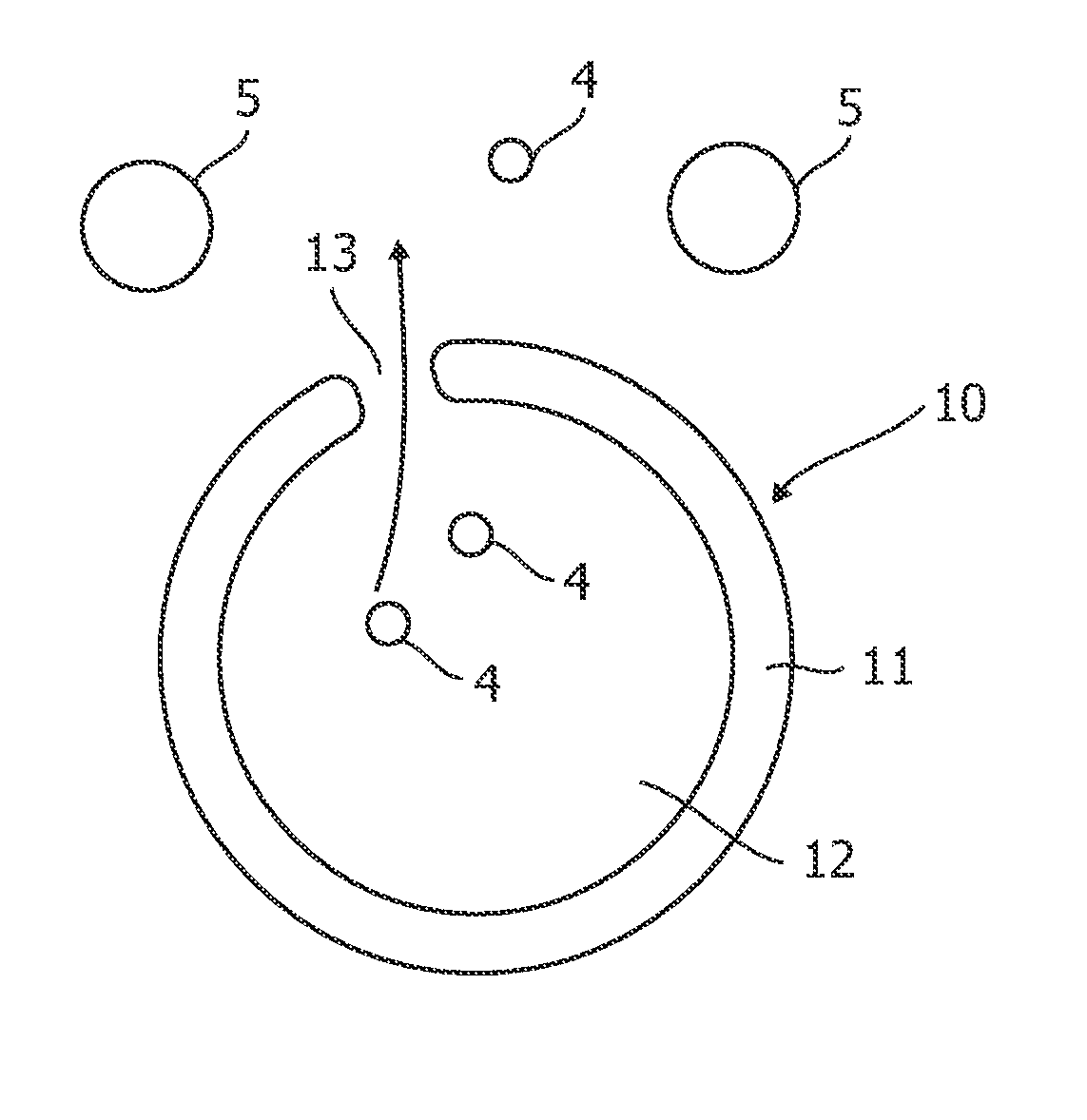 Insulator material and method for manufacturing thereof