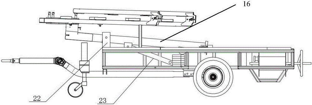 Foldable runway closing warning device