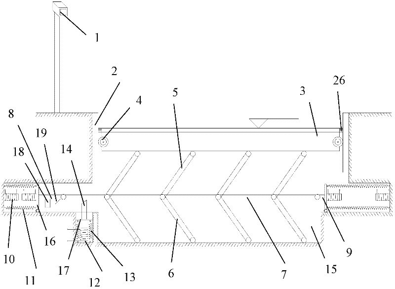 Barrier-free automatic lifting speed bump and control method