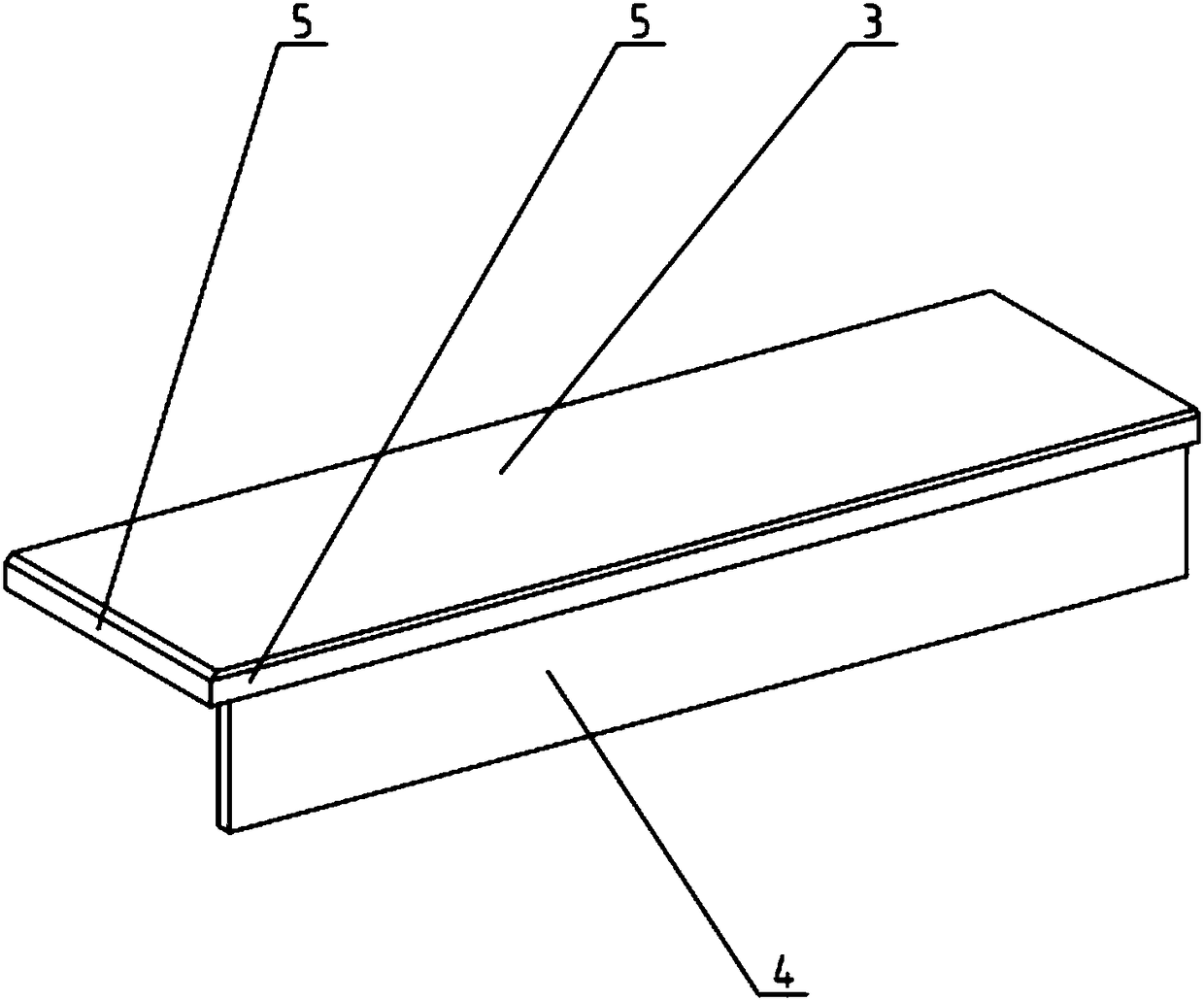 Step stair and step plates applied to same