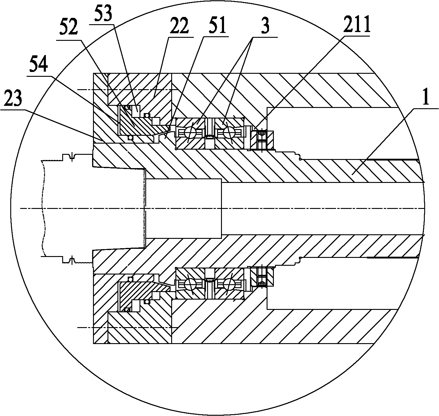 Turning-milling combined machine tool and spindle locking device thereof