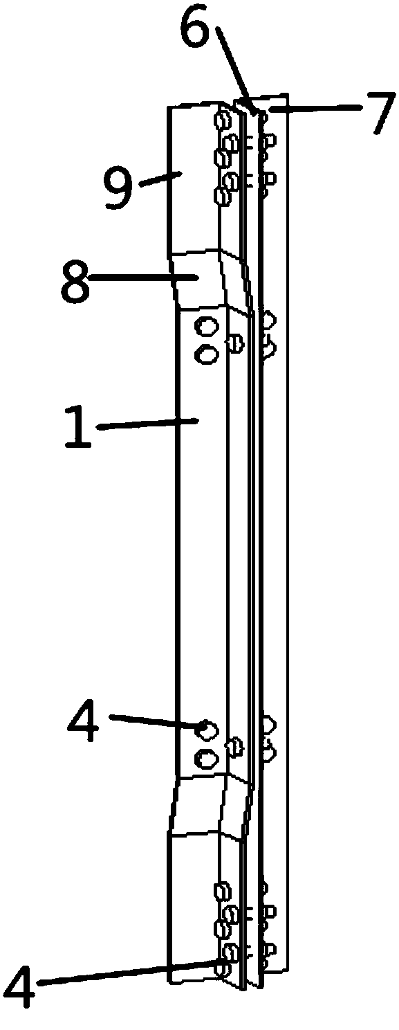 Double-angle-steel component