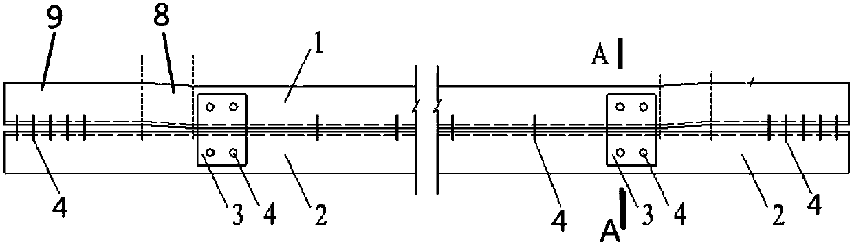 Double-angle-steel component