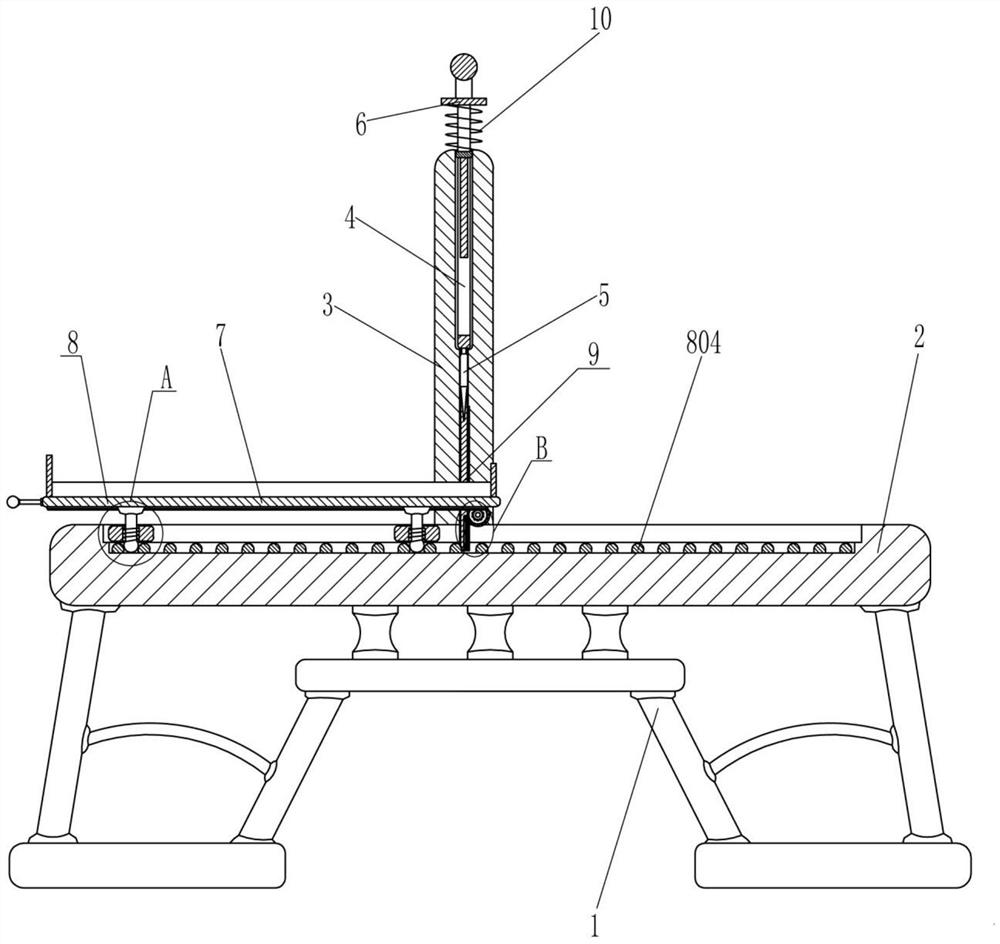 An intermittent manual mushroom stone chipping machine