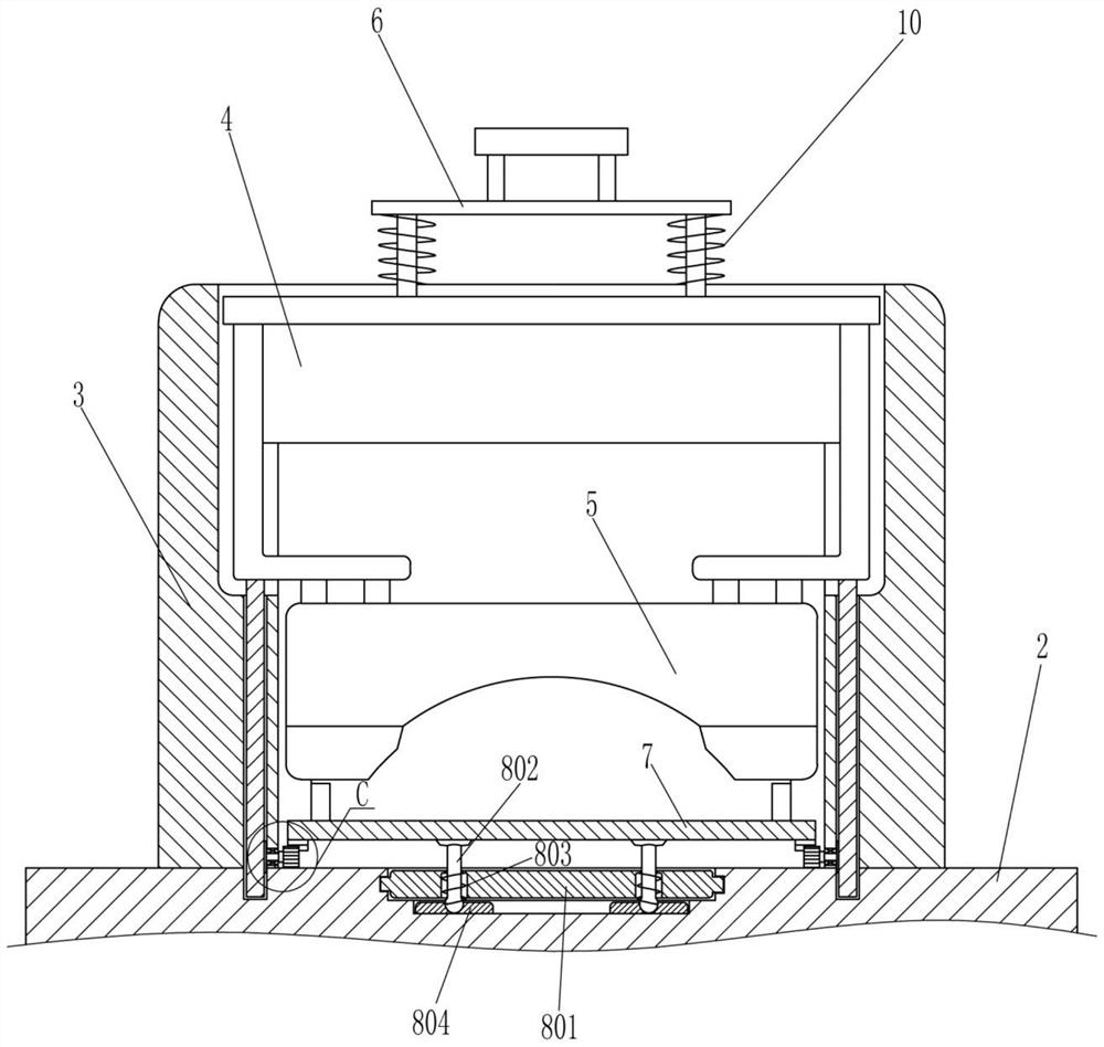 An intermittent manual mushroom stone chipping machine