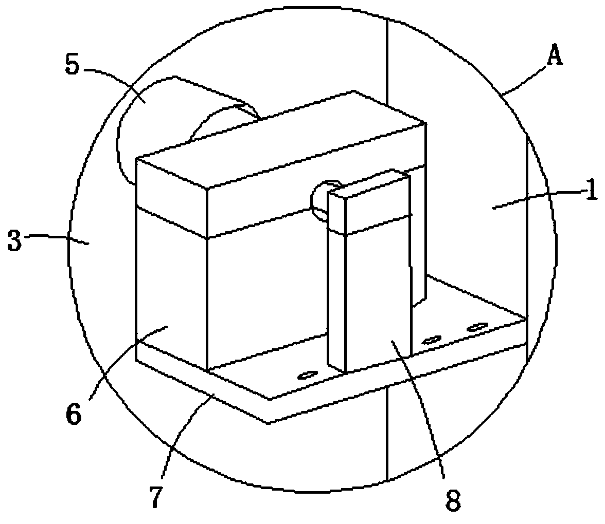 Fixing and mounting structure for power system