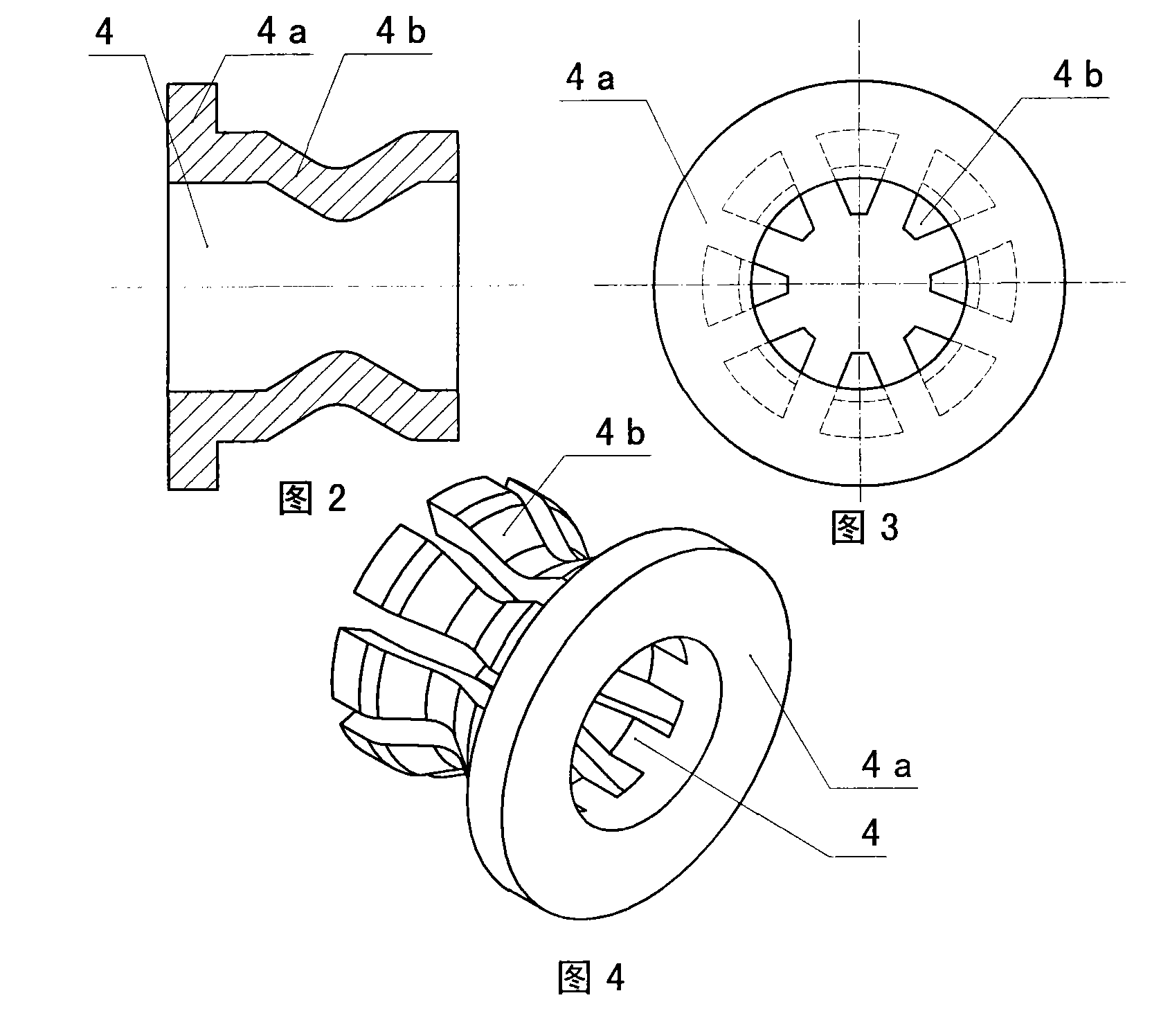 Connecting structure for vehicular generator for eliminating coupling of mechanical vibration noise