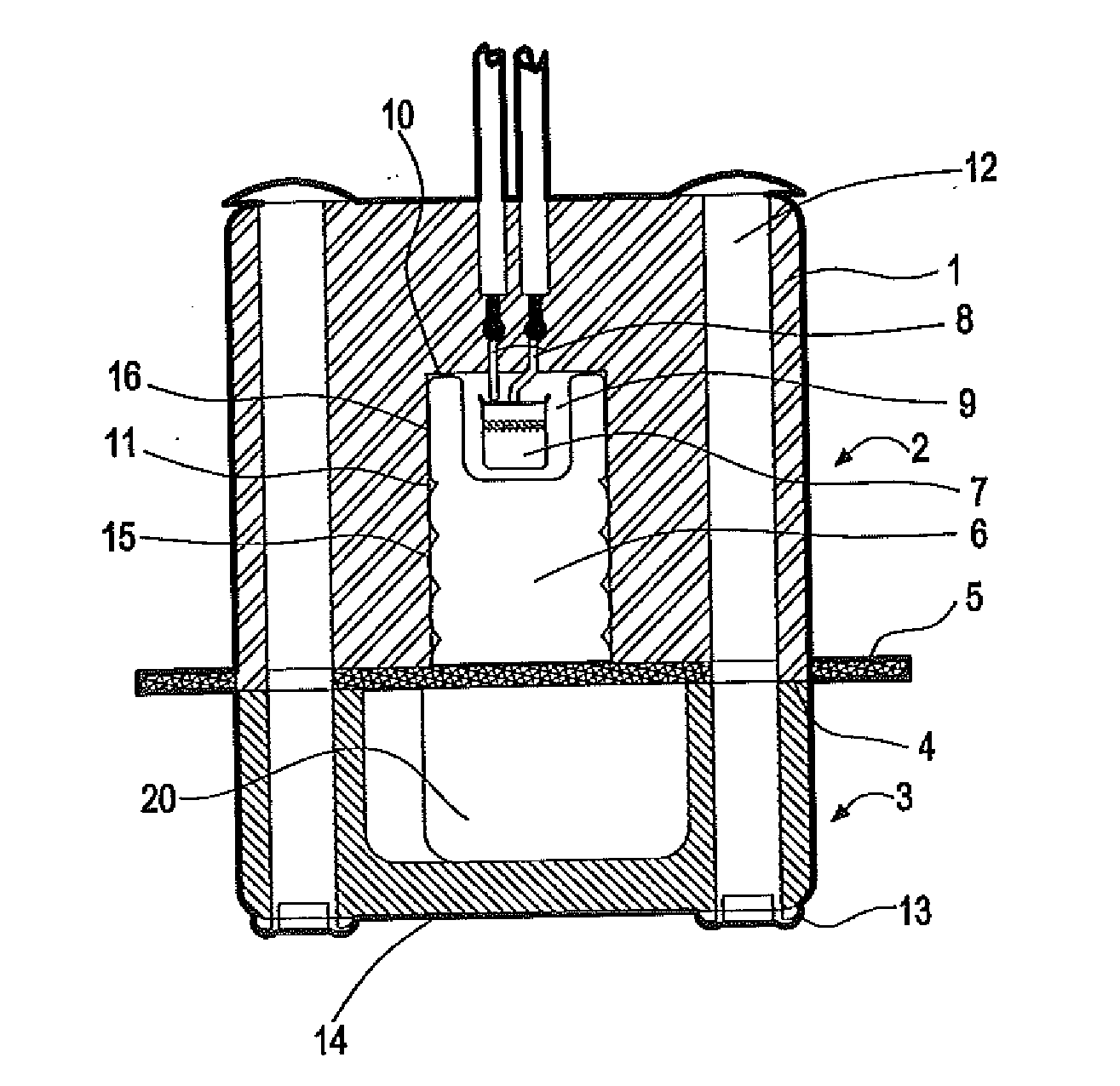 Pyrotechnic actuator and method of actuating a pyrotechnic actuator