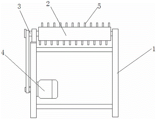 A pipe winding method of a pipe winding device for an accelerated pipe winding pipe