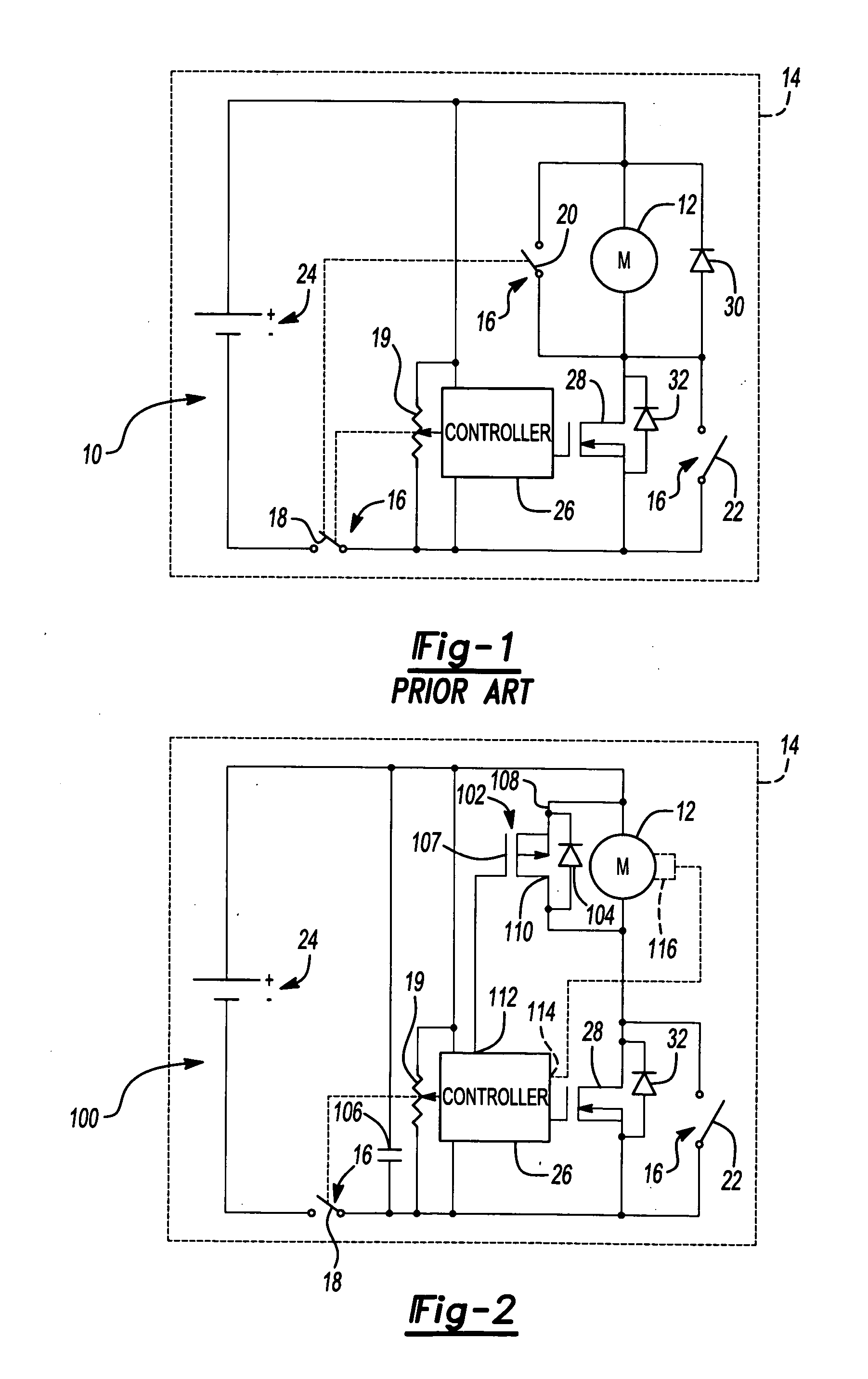 Method and device for braking a motor