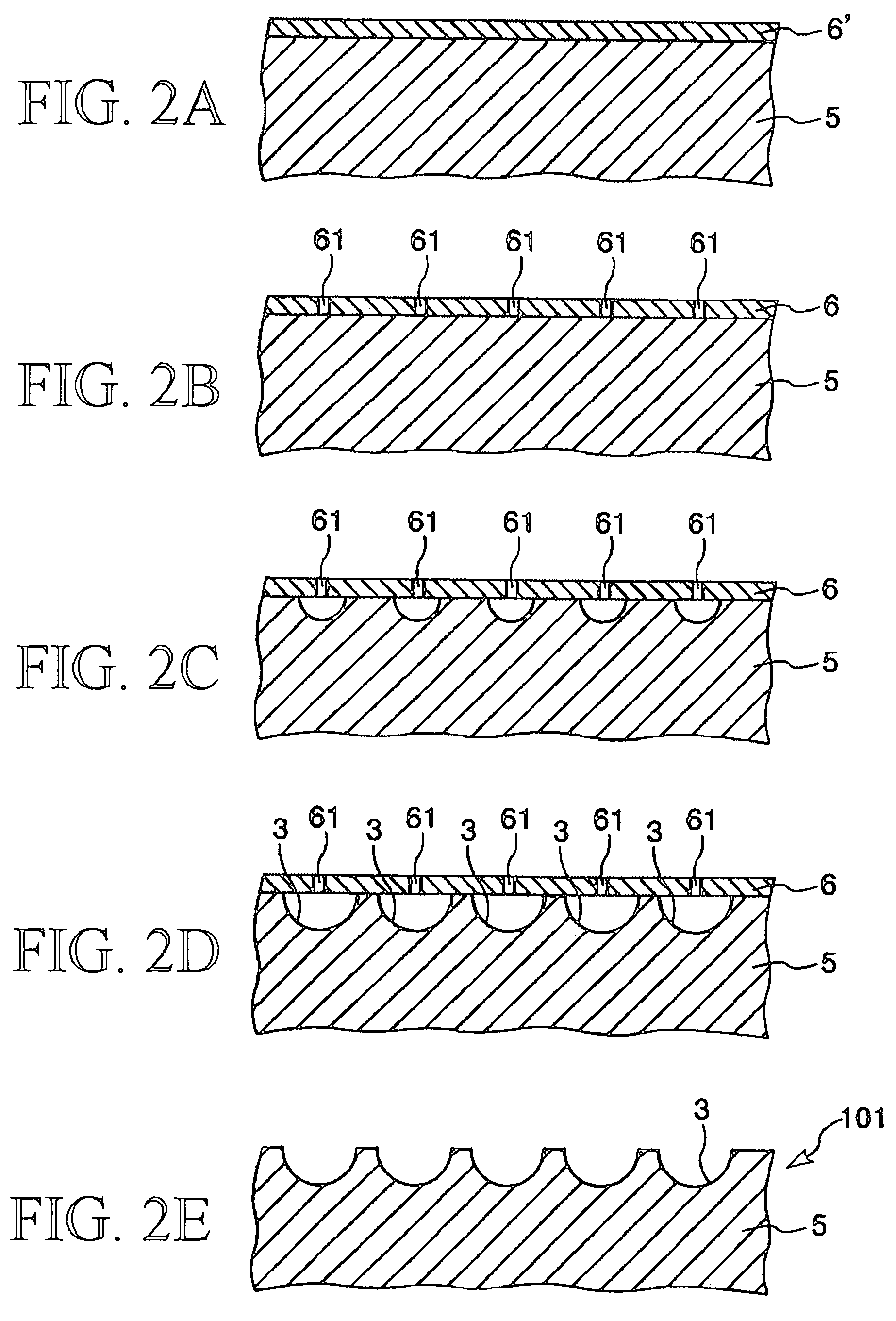 Method of manufacturing a microlens substrate comprising pressure-joining a substrate to a base material in a state that the base material is heated while cooling the other major surface of the base material