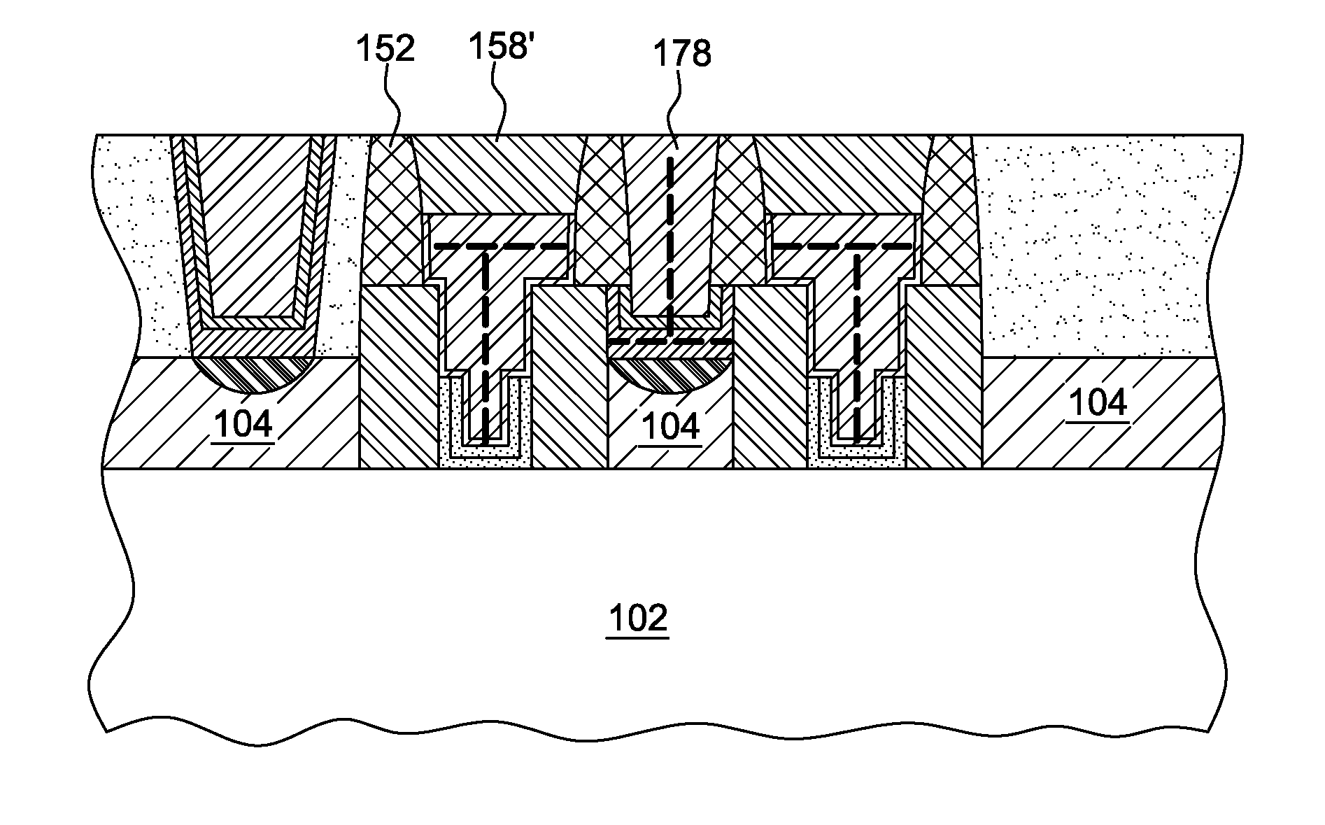Semiconductor devices and methods of fabrication with reduced gate and contact resistances