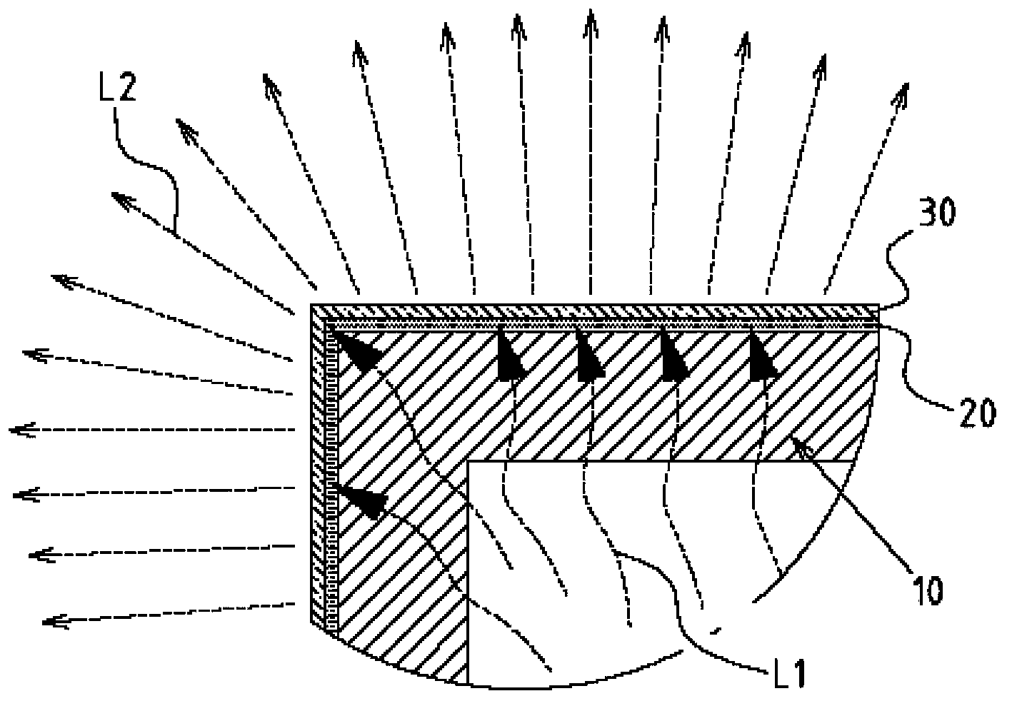 Heat dissipating device with nanometer heat dissipating coating layer and heat dissipating method