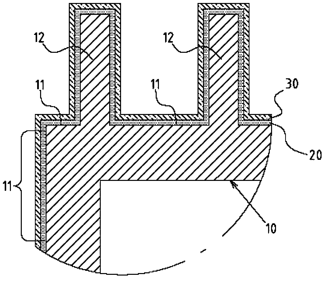 Heat dissipating device with nanometer heat dissipating coating layer and heat dissipating method