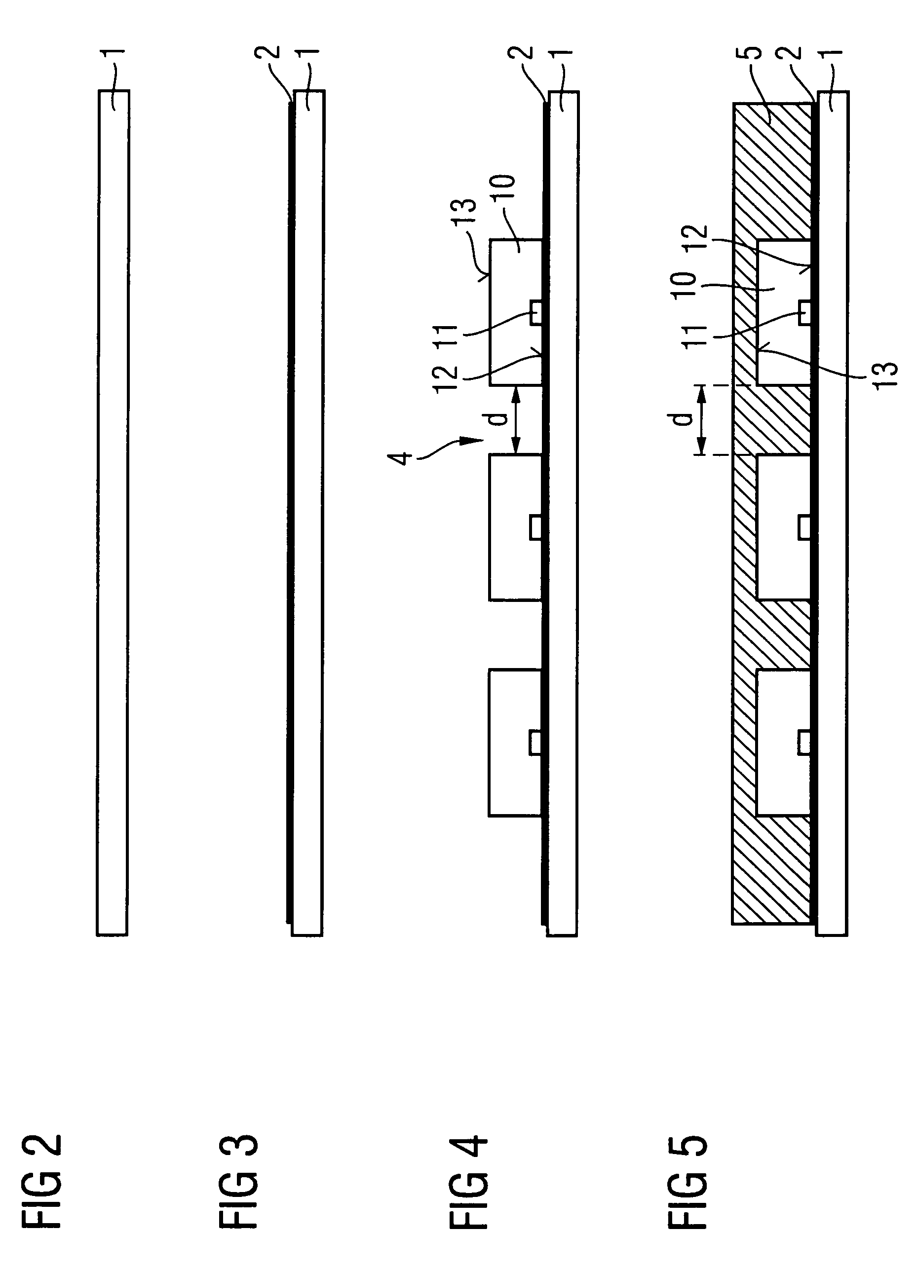 Method of manufacturing a semiconductor device comprising stacked chips and a corresponding semiconductor device