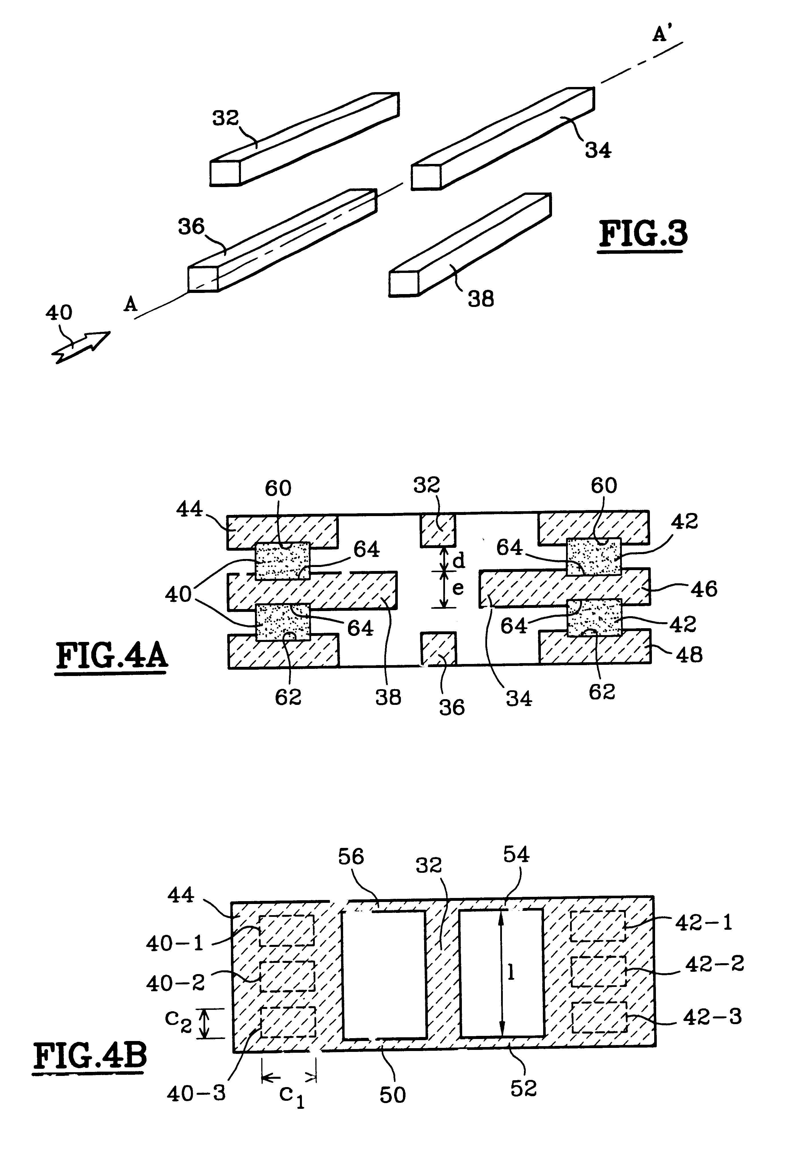 Miniature device for generating a multi-polar field, in particular for filtering or deviating or focusing charged particles