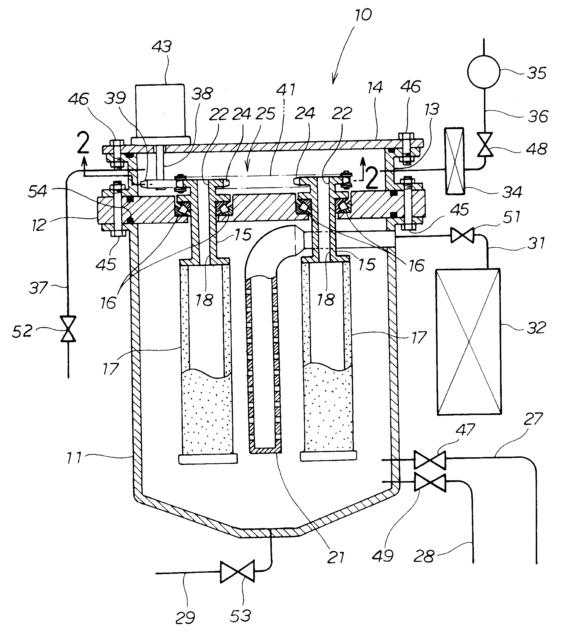 Wastewater filtering apparatus