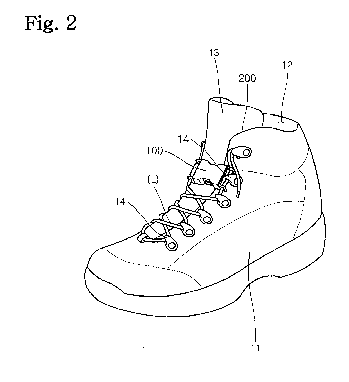 Device for tying shoelaces