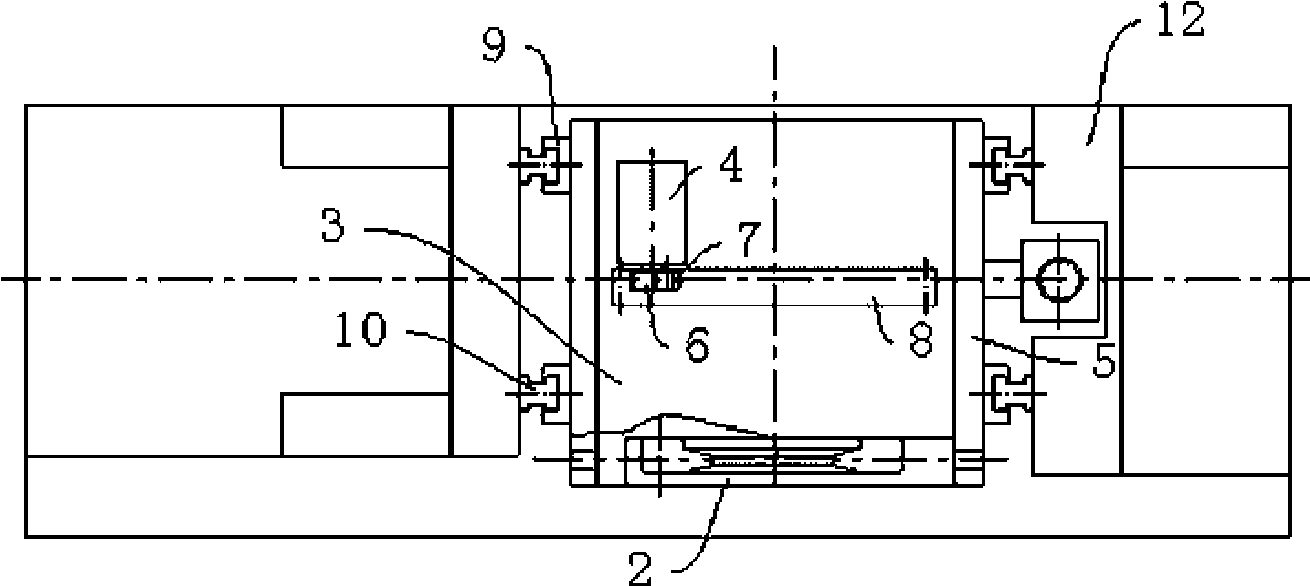 Workpiece non-rotating excircle machining mechanism