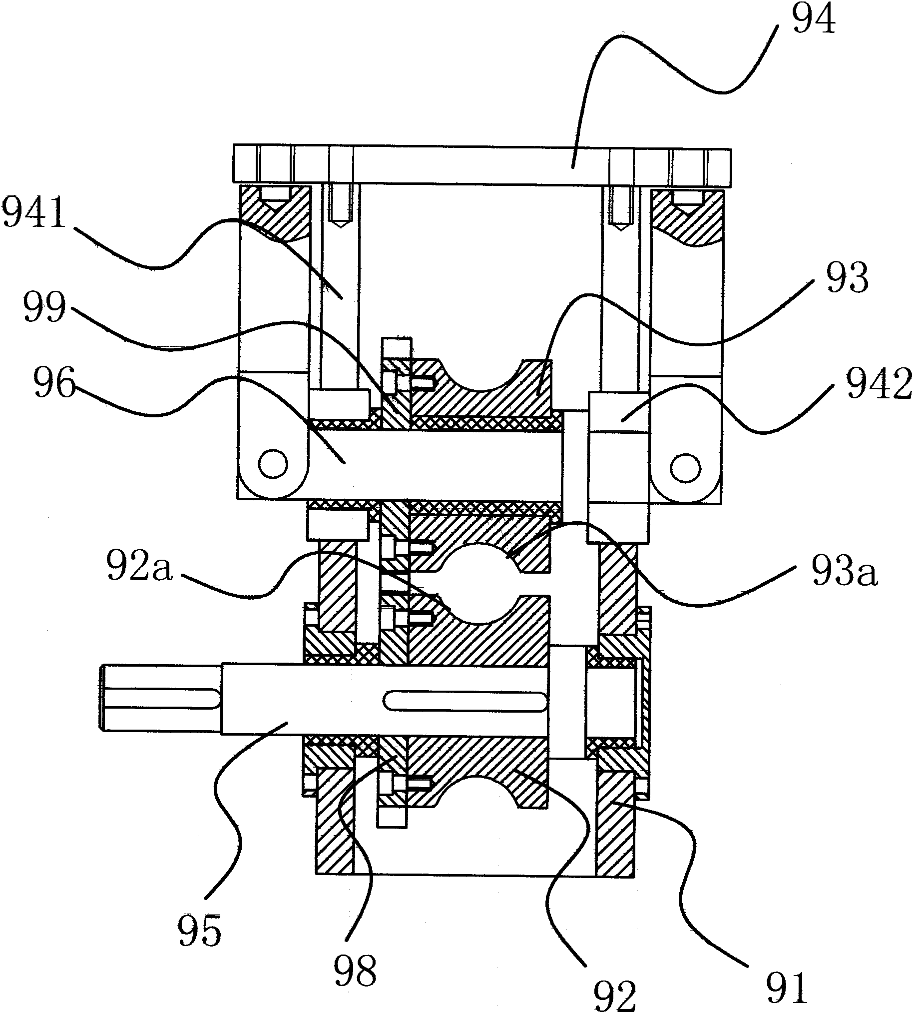 Air cooled condenser cleaning system and high-pressure hose driving device thereof