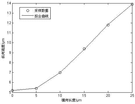 Modeling method of cartilaginous fish placoid scale groove section profile curve