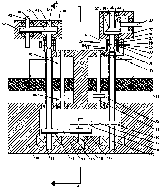 Cutting, drilling and grinding mechanism