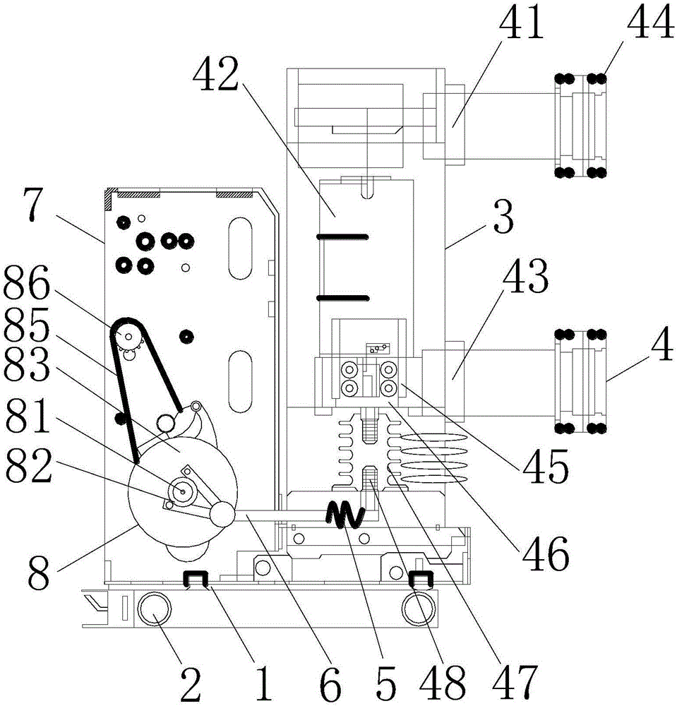 HVF vacuum circuit breaker