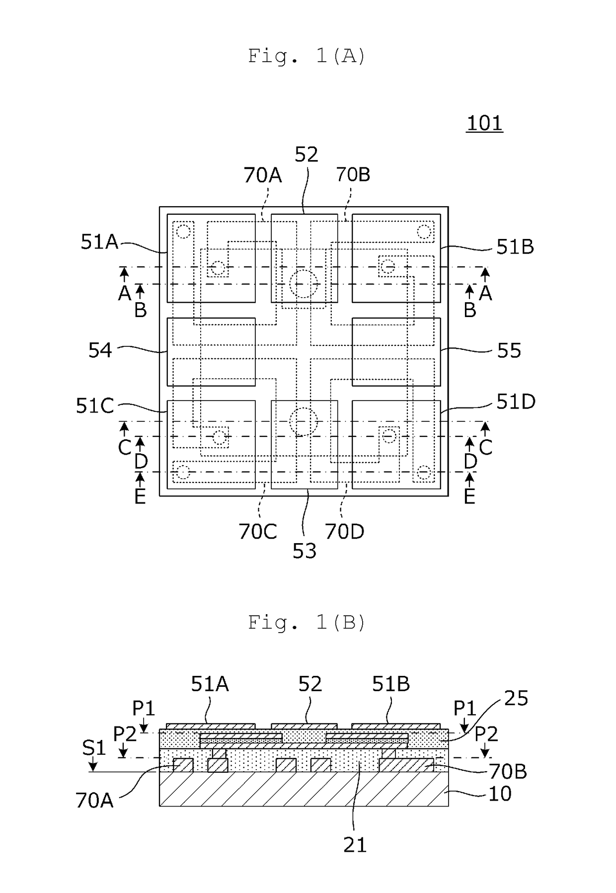 Surface-mounted lc device