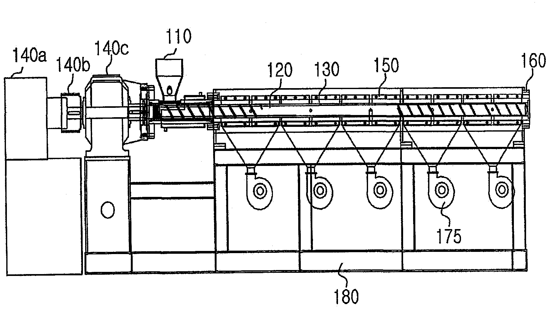 Continuous extruder