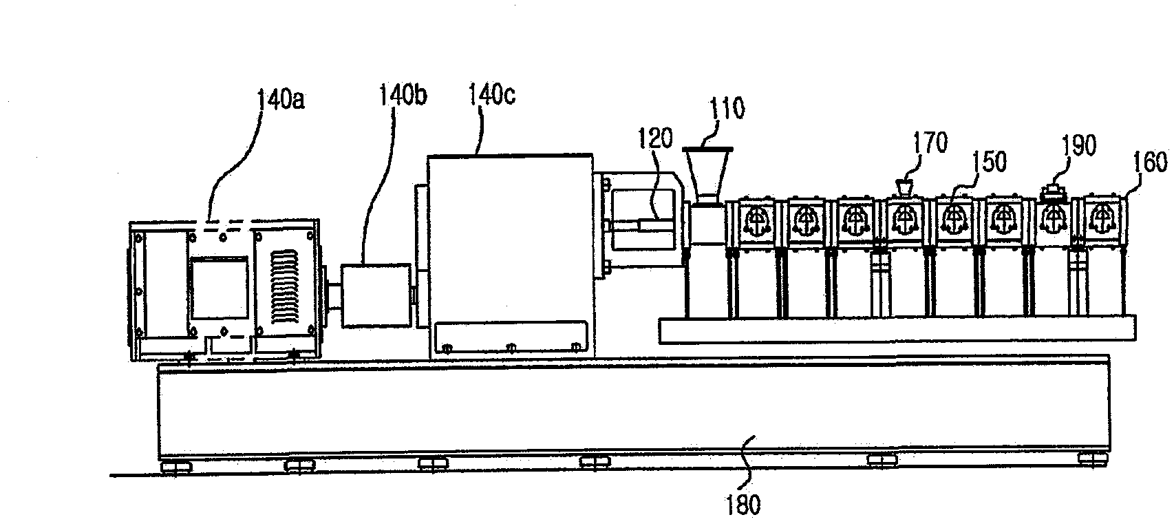 Continuous extruder