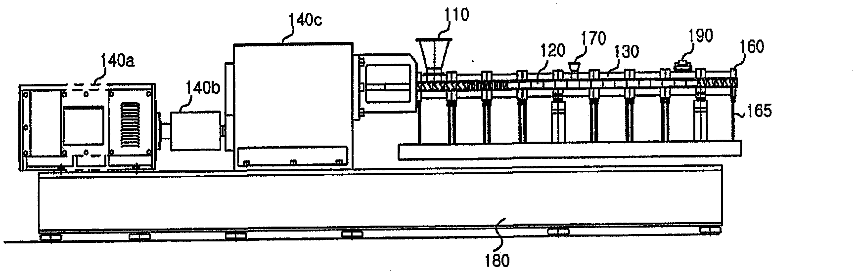 Continuous extruder