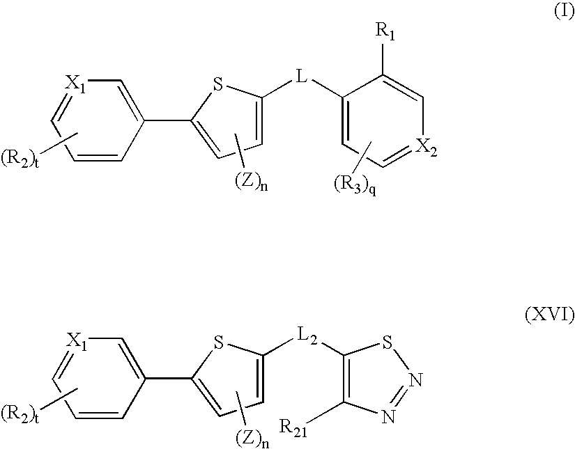 Thiophene compounds for inflammation and immune-related uses