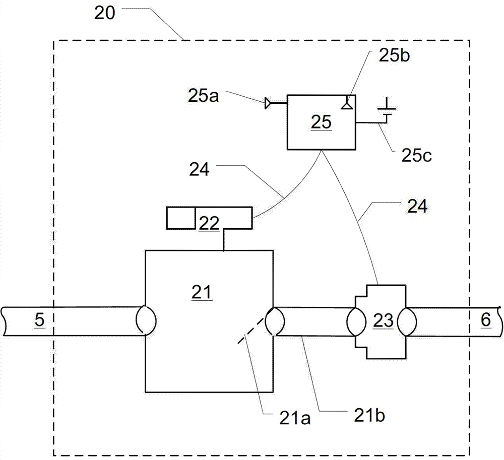 Water quantity and water pressure control system