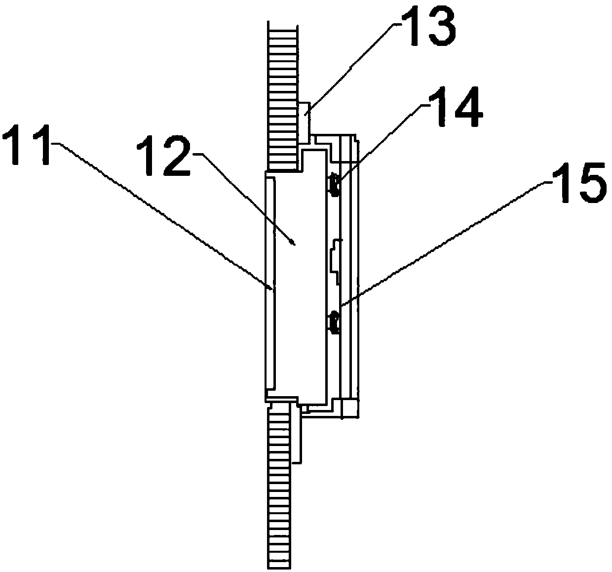 A kind of ultra-thin elevator button