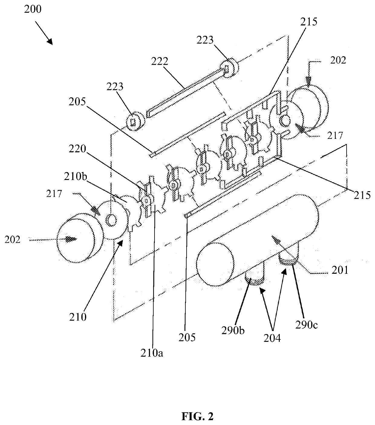 Apparatus and method for self-cleaning salt cell chlorinator