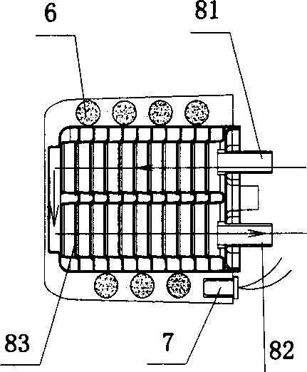Improved structure of steam electric iron