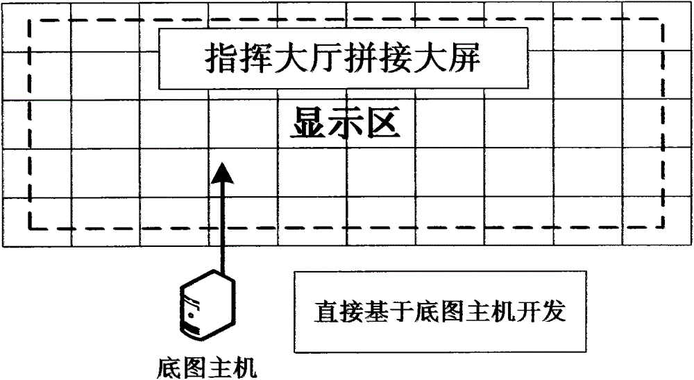 Traffic guidance system constructing method suitable for large-screen high-definition display