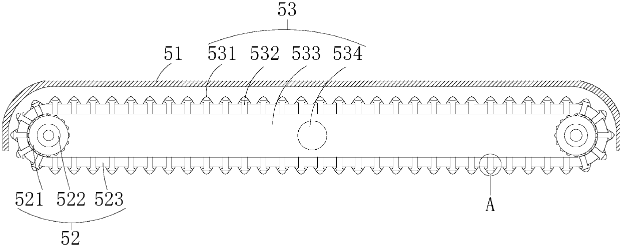 Hair-sticking and ironing integrated machine