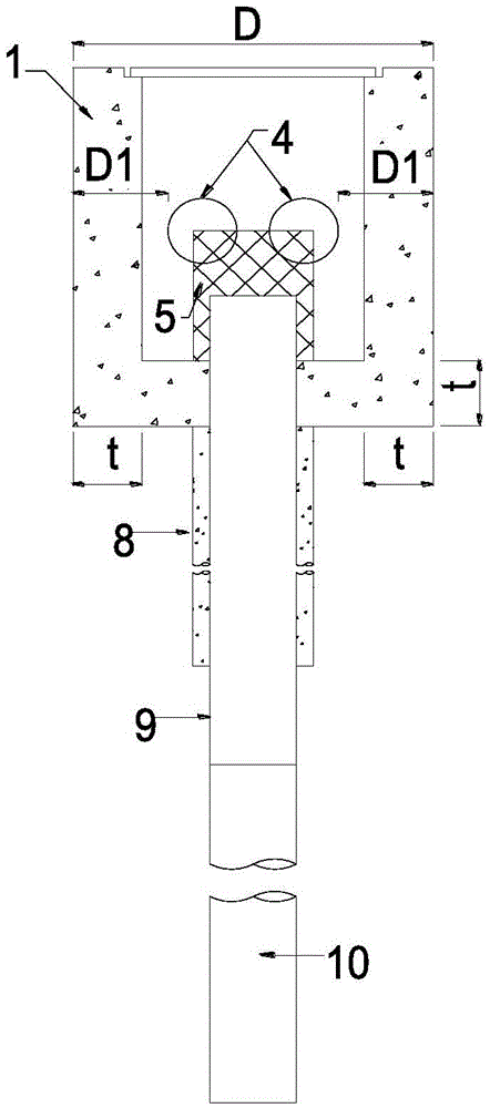 An environment-friendly prefabricated double-box deep-hole drainage well and its construction method