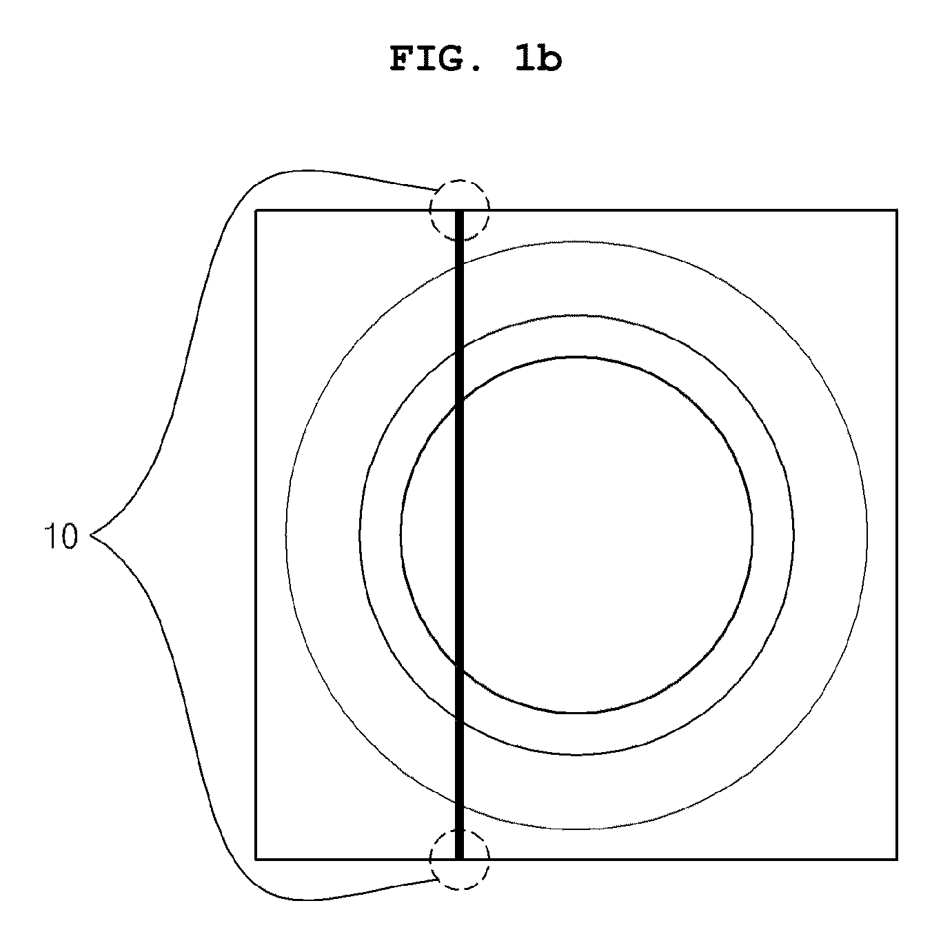 Substrate for preventing burr generation