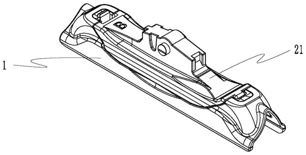 Wiper connection device