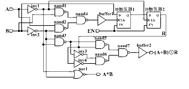 Time sharing multiplex control method for single-inductance double-output switching power supply and circuit thereof