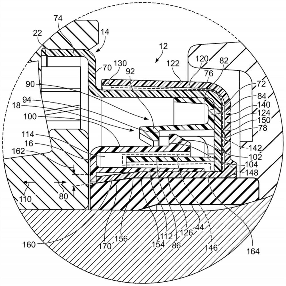 Roller bearing seal assembly and a component thereof