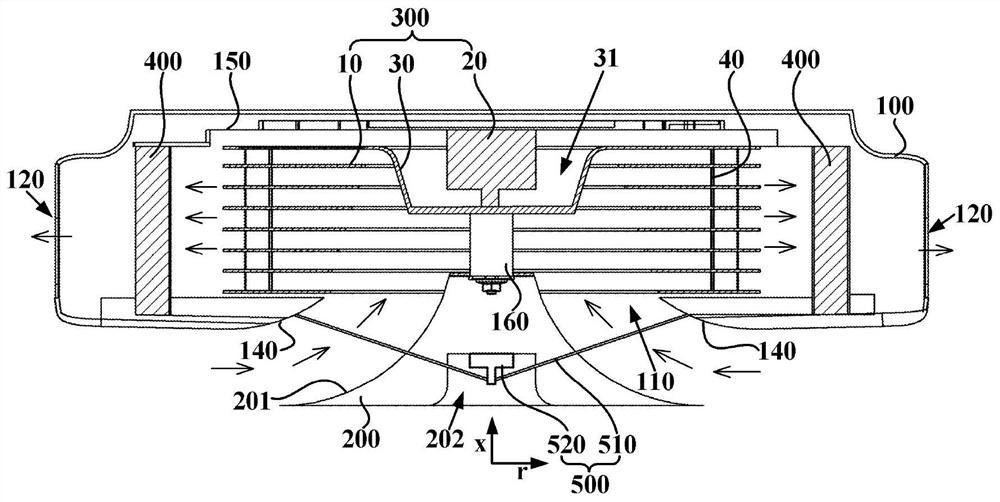 Ceiling-type air conditioner indoor unit