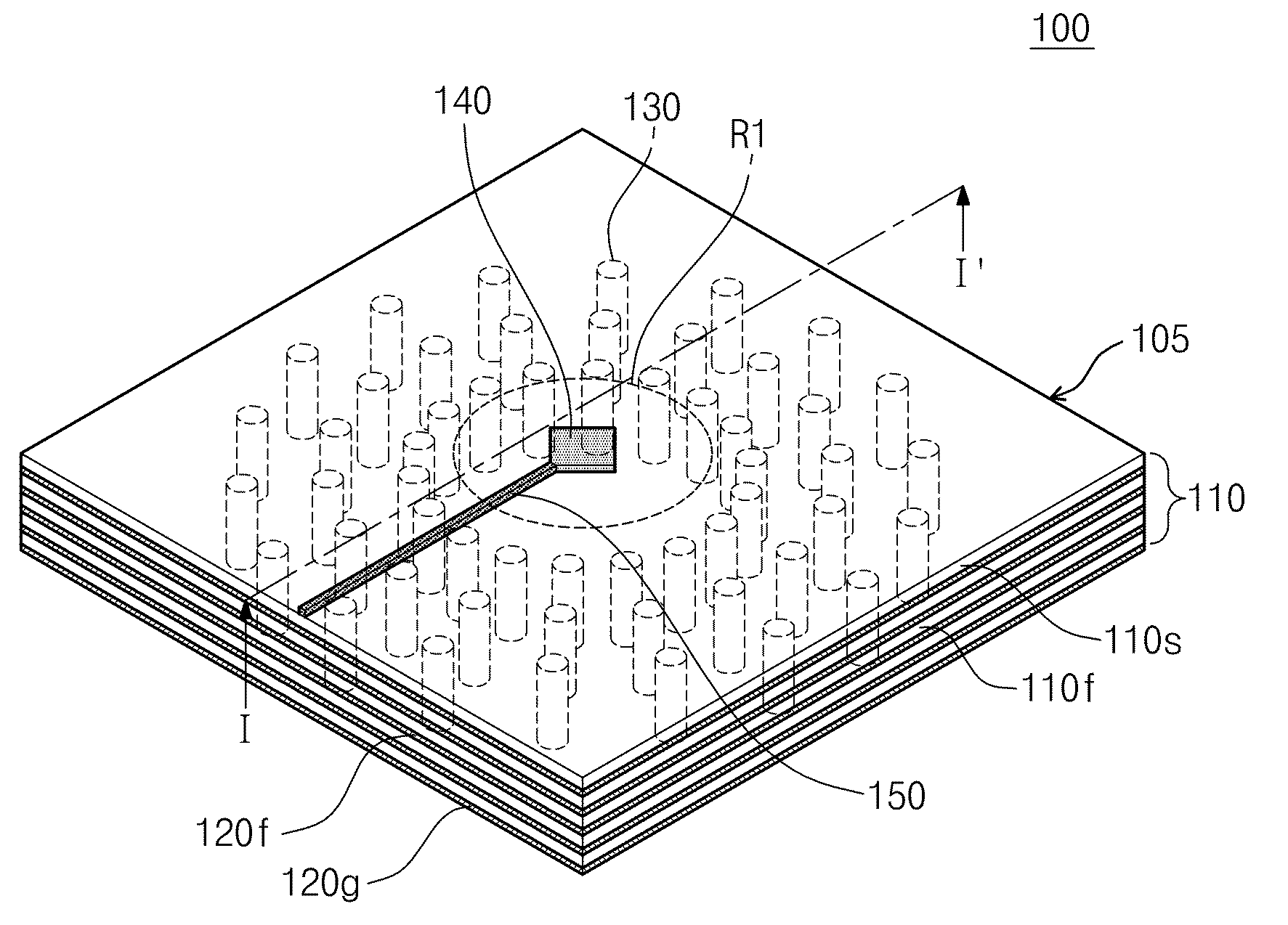 Patch antenna with wide bandwidth at millimeter wave band