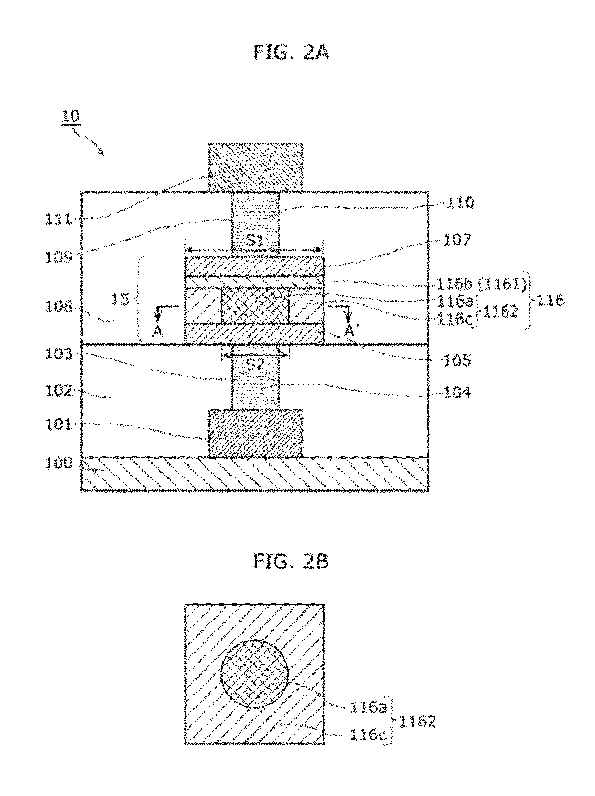 Nonvolatile memory element, production method therefor, design support method therefor, and nonvolatile memory device