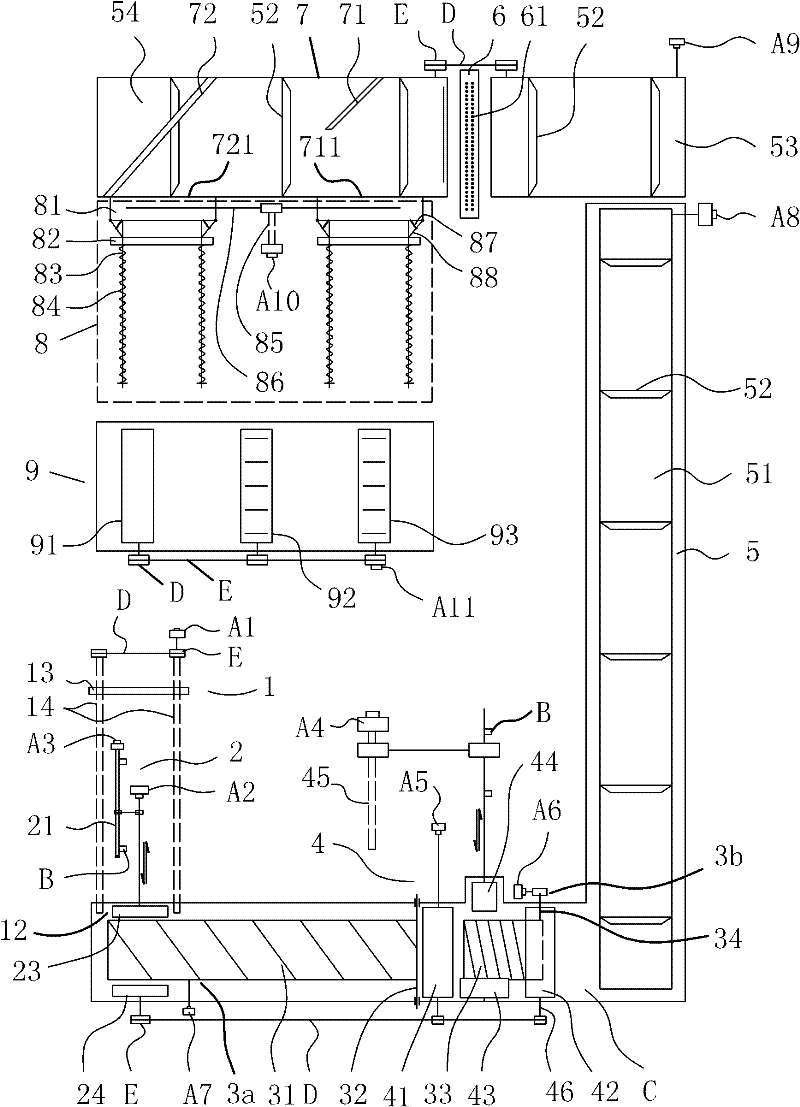 Electrodynamic tableware continuous cleaning machine